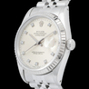 Rolex Datejust 36 Argento Jubilee 16234 Silver Lining Diamanti 